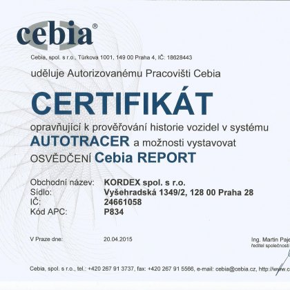 Certifikáty